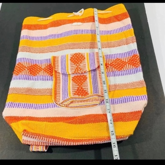 Ethnic style backpack bag - Picture 6 of 8